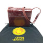 VERSACE Medusa Embossed Leather Shoulder Bag, Women's, Bordeaux