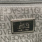 VERSACE Medusa Embossed Leather Shoulder Bag, Women's, Bordeaux