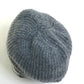 Christian Dior Logo D-White Beanie Knit Cap in Wool/Cashmere, Gray, for Women