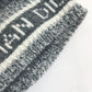 Christian Dior Logo D-White Beanie Knit Cap in Wool/Cashmere, Gray, for Women