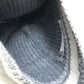 Christian Dior Logo D-White Beanie Knit Cap in Wool/Cashmere, Gray, for Women