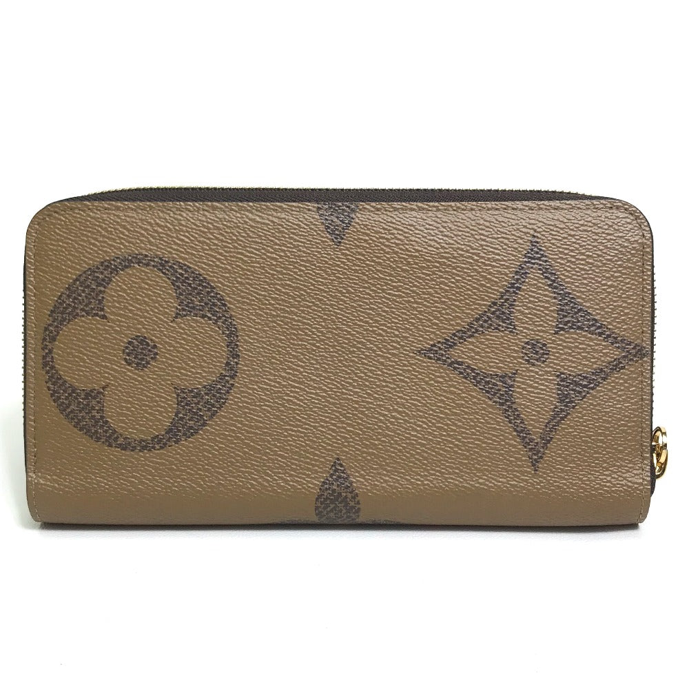 LOUIS VUITTON M69353 Monogram Giant Reverse Wallet Zippy Wallet Long Wallet Monogram Giant Canvas Women's Brown
