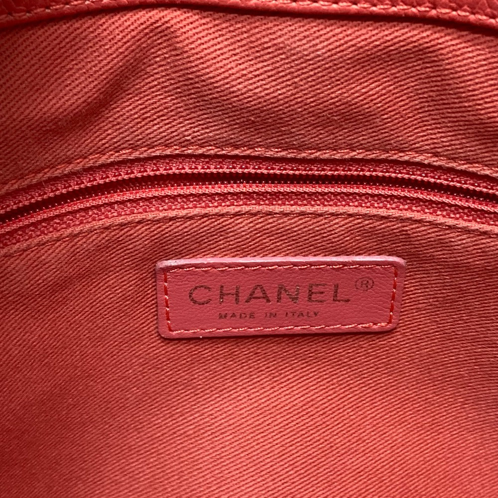 CHANEL A67921 CC ココマーク マトラッセ カバン チェーン トートバッグ キャビアスキン レディース ピンク