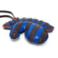 HERMES Zebra GG Savannah Strap Bag Charm by Anjou Milo Women's Blue France/Rouge Serie/Terre Bateau Blue