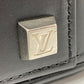 LOUIS VUITTON M92234 Monogram Glace Valisette MM Trunk Handbag in Monogram Glace Leather, Men's, Noir Black