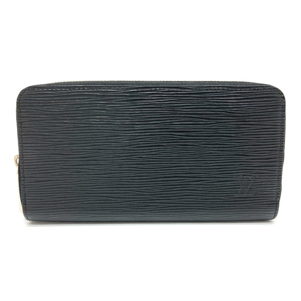 LOUIS VUITTON M64838 Epi Zippy Wallet Round Zipper Long Wallet Epi Leather Unisex Noir