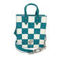 LOUIS VUITTON N60495 ダミエチェッカーボード サックプラＸＳ  カバン 2WAYバッグ ハンドバッグ 縦型 ショルダーバッグ レザー レディース ターコイズ ブルー系 - brandshop-reference