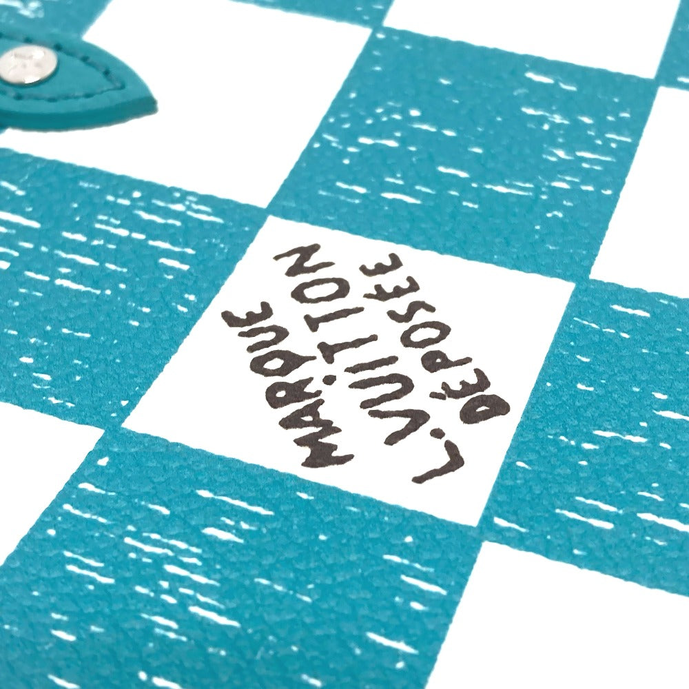 LOUIS VUITTON N60495 ダミエチェッカーボード サックプラＸＳ  カバン 2WAYバッグ ハンドバッグ 縦型 ショルダーバッグ レザー レディース ターコイズ ブルー系 - brandshop-reference