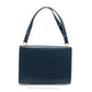Christian Dior Trotter Vintage Handbag/Shoulder Bag, Leather, Women's, Navy
