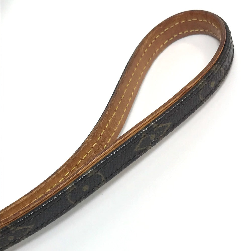 LOUIS VUITTON M58072-M58056 Monogram Collier Baxter/Less Baxter MM Collar for Small Dogs, Monogram Canvas, Unisex, Brown