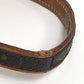 LOUIS VUITTON M58072-M58056 Monogram Collier Baxter/Less Baxter MM Collar for Small Dogs, Monogram Canvas, Unisex, Brown