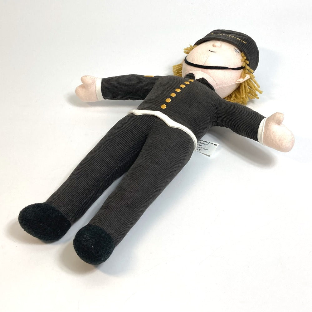 LOUIS VUITTON Bellboy Groom Plush Toy Doll, 2013 Limited Edition, Cotton, Unisex, Brown