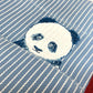 HERMES Panda Passpass Diaper Bag, Bag-in-Bag, Tote Bag, Canvas, Women's, Blue, Blue x Red