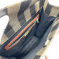 FENDI Pecan FF Logo Tote Bag, Shoulder Bag, PVC/Leather, Women's, Brown