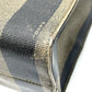 FENDI Pecan FF Logo Tote Bag, Shoulder Bag, PVC/Leather, Women's, Brown