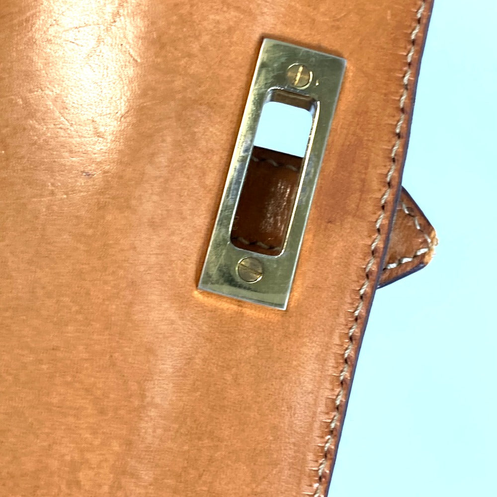 CELINE マカダム ヴィンテージ カバン ハンドバッグ 書類鞄 ビジネスバッグ PVC/レザー ユニセックス ブラウン