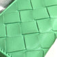 BOTTEGA VENETA 667036 イントレチャート タイニー 三つ折りウォレット 3つ折り財布 カーフレザー レディース グリーン系