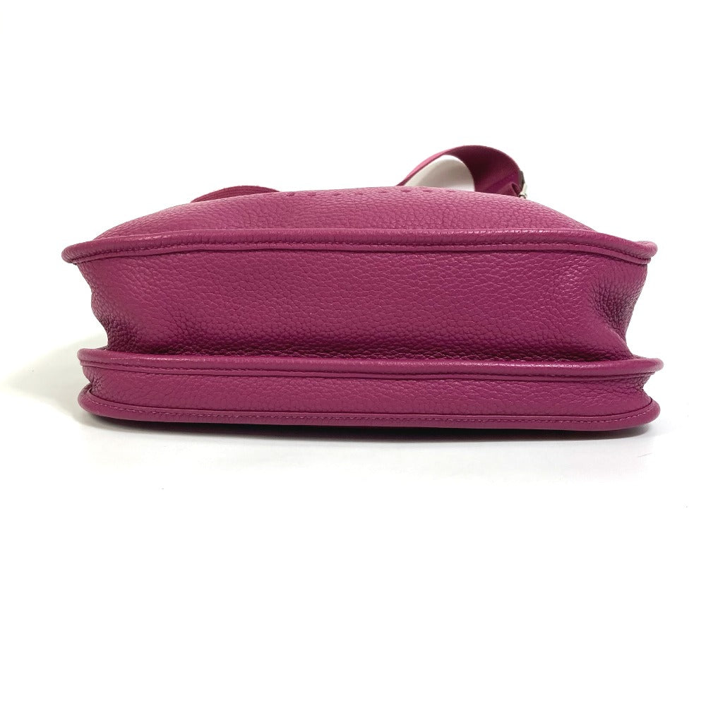 HERMES Evelyne 3 PM Trois Bag, Crossbody Shoulder Bag, Taurillon, Women's, Tosca (Approximately 800ml), Purple