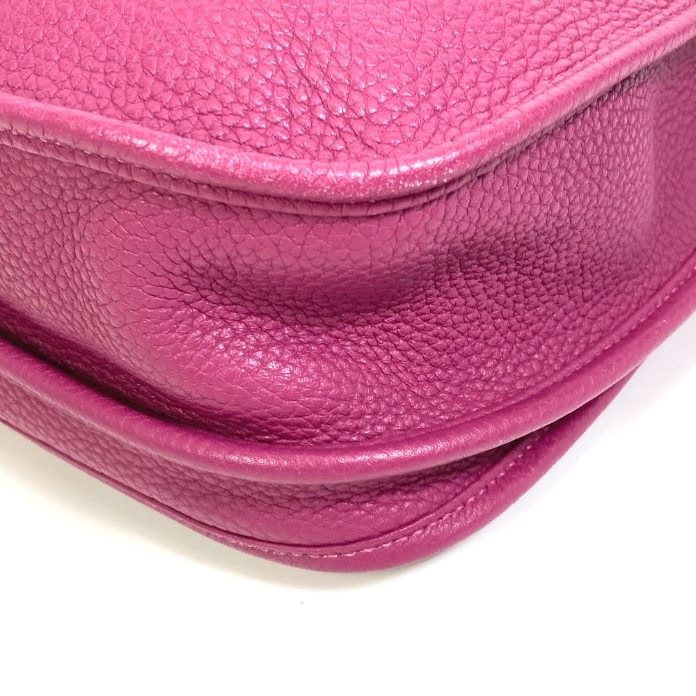 HERMES Evelyne 3 PM Trois Bag, Crossbody Shoulder Bag, Taurillon, Women's, Tosca (Approximately 800ml), Purple