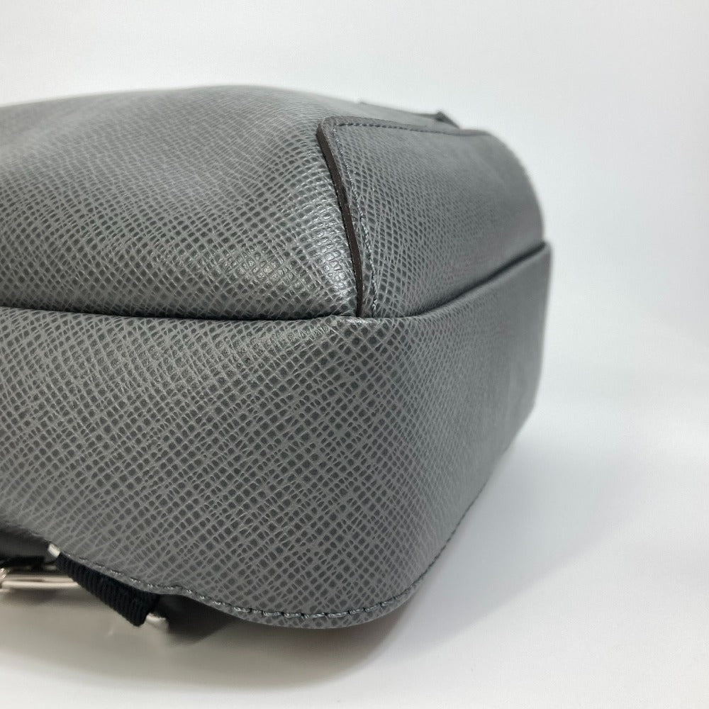 LOUIS VUITTON M30801 Taiga Avenue Backpack, Taiga Leather Shoulder Bag, Men's, Green/Grey