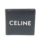 CELINE 10C873DME ロゴ バイフォールドウォレット 2つ折り財布 レザー ユニセックス ブラック