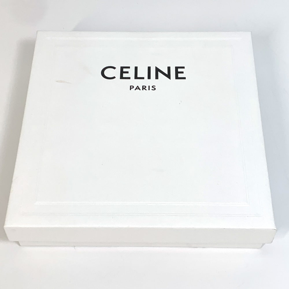 CELINE 10C873DME ロゴ バイフォールドウォレット 2つ折り財布 レザー ユニセックス ブラック