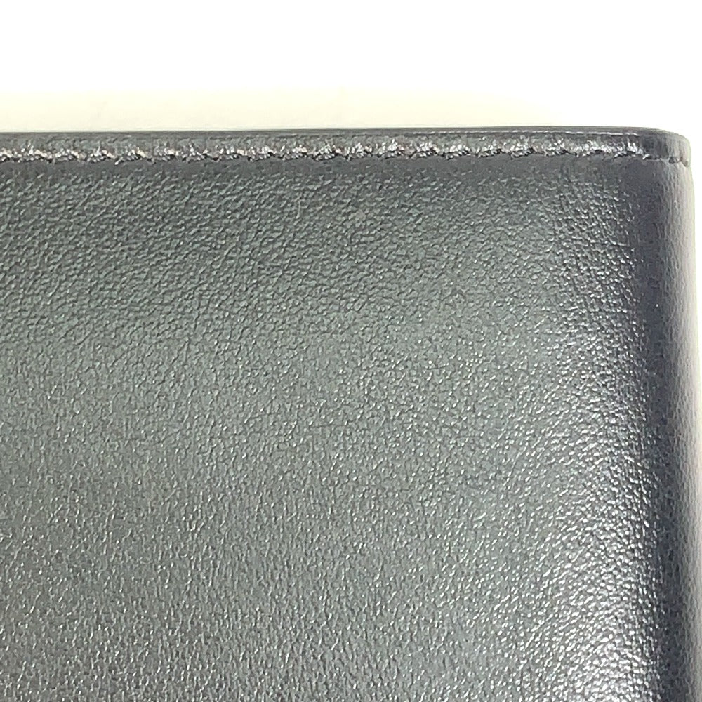CELINE 10C873DME ロゴ バイフォールドウォレット 2つ折り財布 レザー ユニセックス ブラック