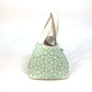 HERMES Picotin Lock Micro 14 Lucky Daisy Handbag Swift Women's Nata Green