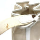 HERMES Sac Marine Recief PM Drawstring One-Shoulder Bag, Toile Officier, Women's, Ivory