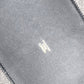HERMES Cabas Bias H 40 Ambié GM Canvas Handbag Tote Bag, Women's, Black/White/Gray