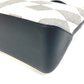 HERMES Cabas Bias H 40 Ambié GM Canvas Handbag Tote Bag, Women's, Black/White/Gray