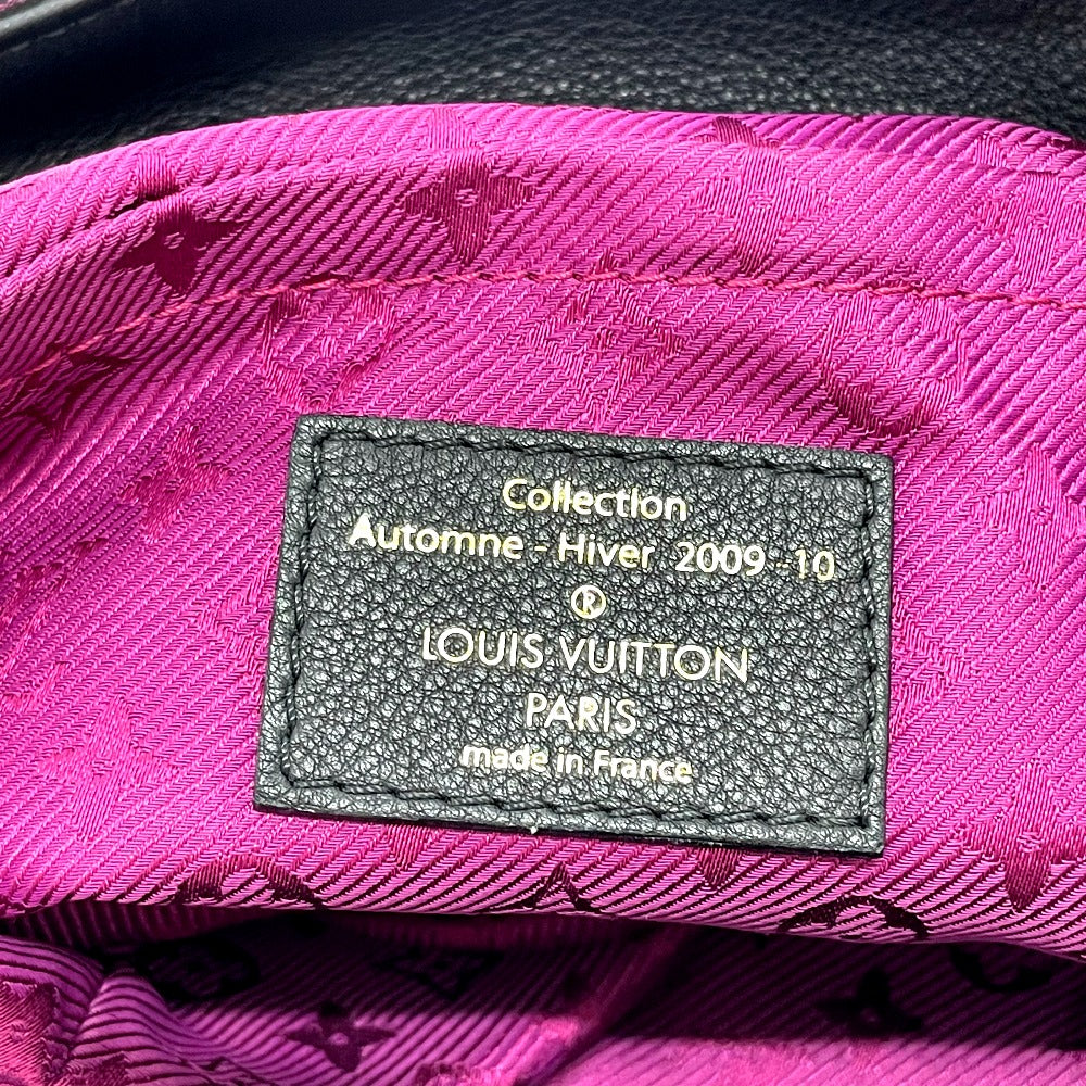 LOUIS VUITTON ハンドバッグ/手提げ ドゥブルジュ ネオノエ の付属品 カバン チェーン トートバッグ キャンバス/レザー レディース パープル/ブラック
