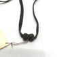 HERMES Buffalo Horn Necklace for Women, Brown and Purple