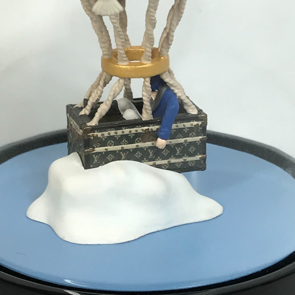 LOUIS VUITTON 2013年ノベルティ マルアエロ エアバルーン 気球 ドーム インテリア オブジェ ガラス ユニセックス