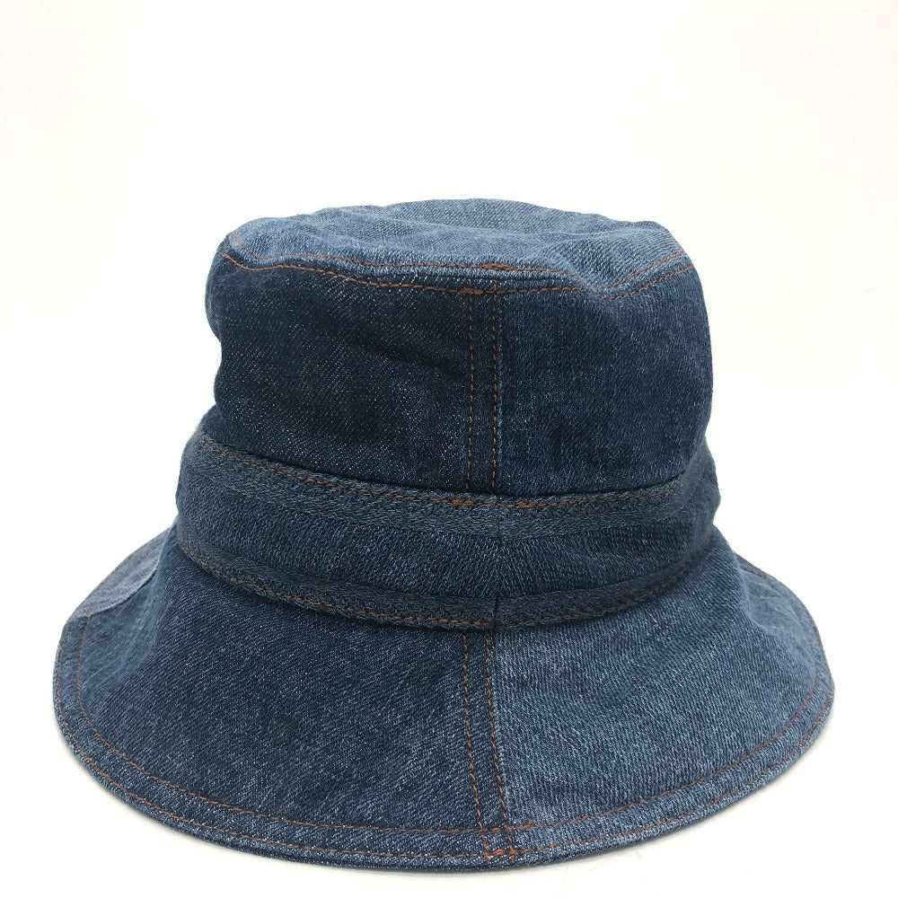 Dior 11DPD923A130 ロゴ パッチワーク バケットハット 帽子/アパレル ハット デニム レディース ブルー