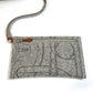 HERMES Karimi MM Felt Tote Bag, Gray, Women's
