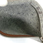 HERMES Karimi MM Felt Tote Bag, Gray, Women's