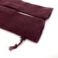 HERMES Apparel Cashmere Gloves for Women, Bordeaux