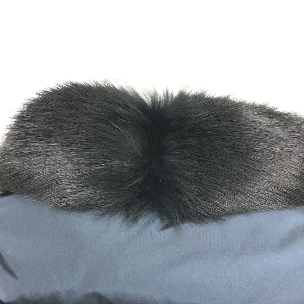 PRADA Women's Navy Fur Down Jacket