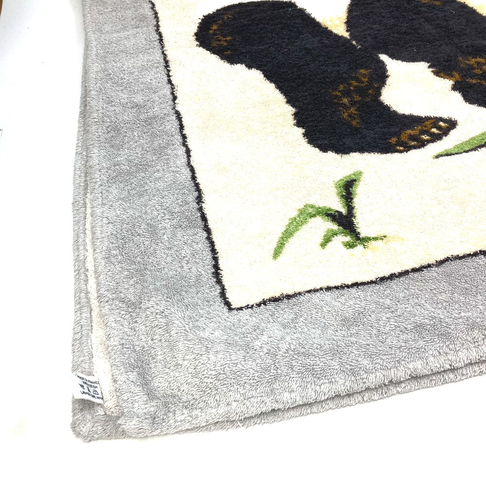 HERMES Panda Beach Towel/Bath Towel, Cotton, Unisex, Gray