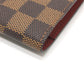 LOUIS VUITTON N62935 Damier Canvas CD Case/DVD Bag, Crossbody Shoulder Bag, Unisex, Brown