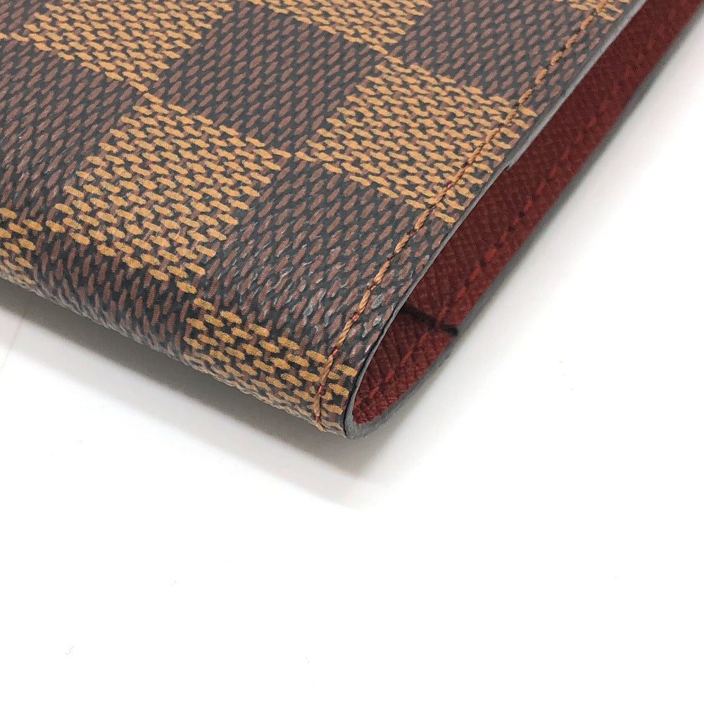 LOUIS VUITTON N62935 Damier Canvas CD Case/DVD Bag, Crossbody Shoulder Bag, Unisex, Brown