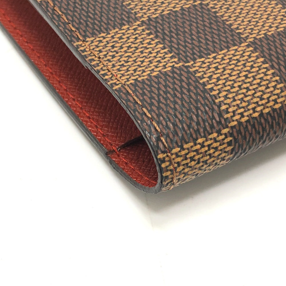 LOUIS VUITTON N62935 Damier Canvas CD Case/DVD Bag, Crossbody Shoulder Bag, Unisex, Brown