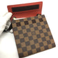 LOUIS VUITTON N62935 Damier Canvas CD Case/DVD Bag, Crossbody Shoulder Bag, Unisex, Brown