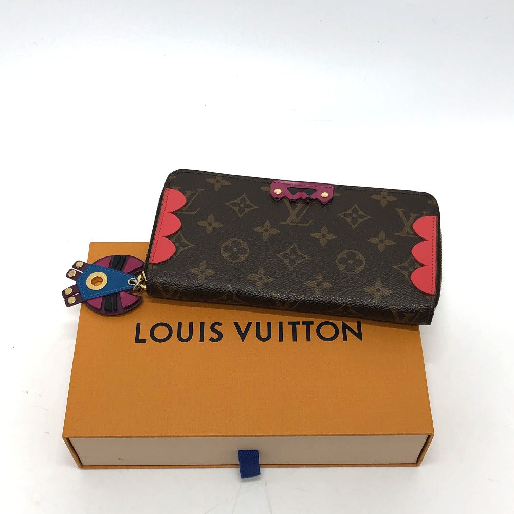 LOUIS VUITTON M61364 モノグラム ジッピー ウォレット トーテム 長財布 モノグラムキャンバス レディース