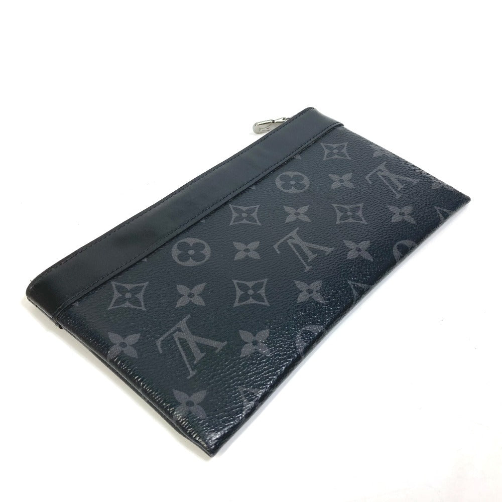 LOUIS VUITTON M44323 モノグラムエクリプス ポシェット ディスカバリーPM スマートフォンケース ポーチ モノグラムエクリプスキャンバス メンズ ブラック