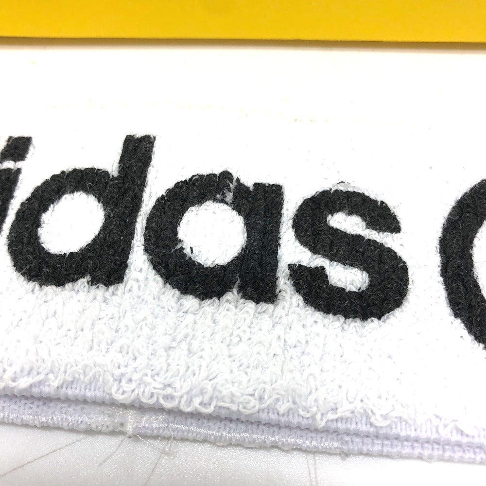 GUCCI 703594 ロゴ アディダス adidas コラボ ヘアアクセサリー/ロゴ ヘアバンド ポリエステル レディース ホワイト