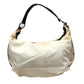 PRADA logo one-shoulder bag, handbag, shoulder bag, nylon, women's, white