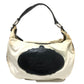 PRADA logo one-shoulder bag, handbag, shoulder bag, nylon, women's, white