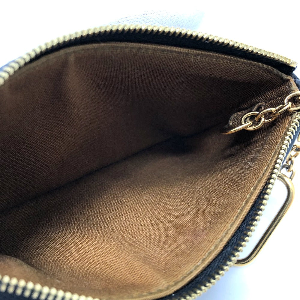CELINE 10C662CA2 トリオンフ 小物入れ 小銭入れ コインケース PVC/レザー ユニセックス ブラウン